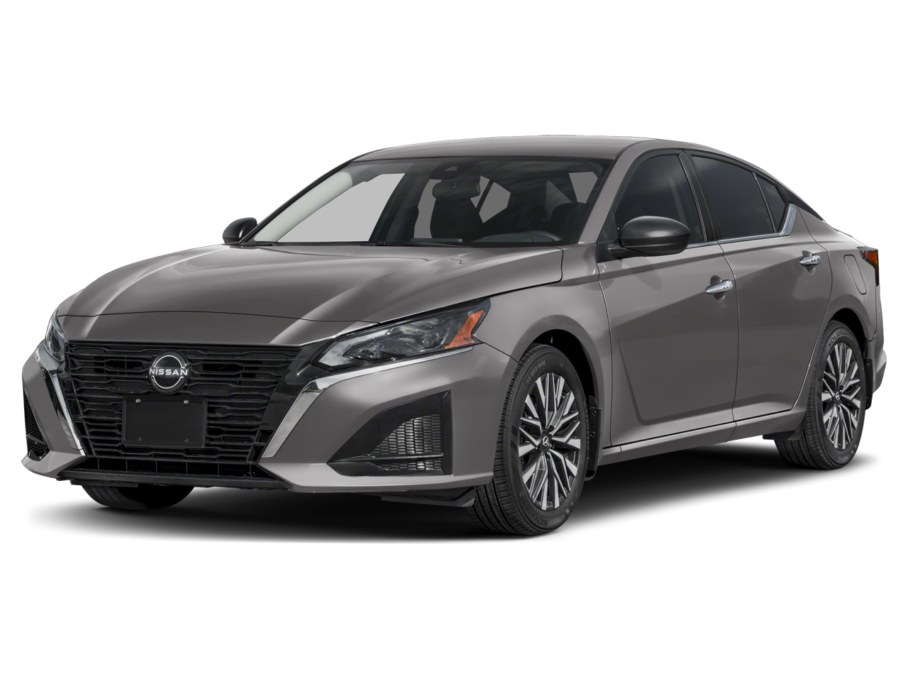2026 Nissan Altima SV in SUPER BLACK — front three-quarter view